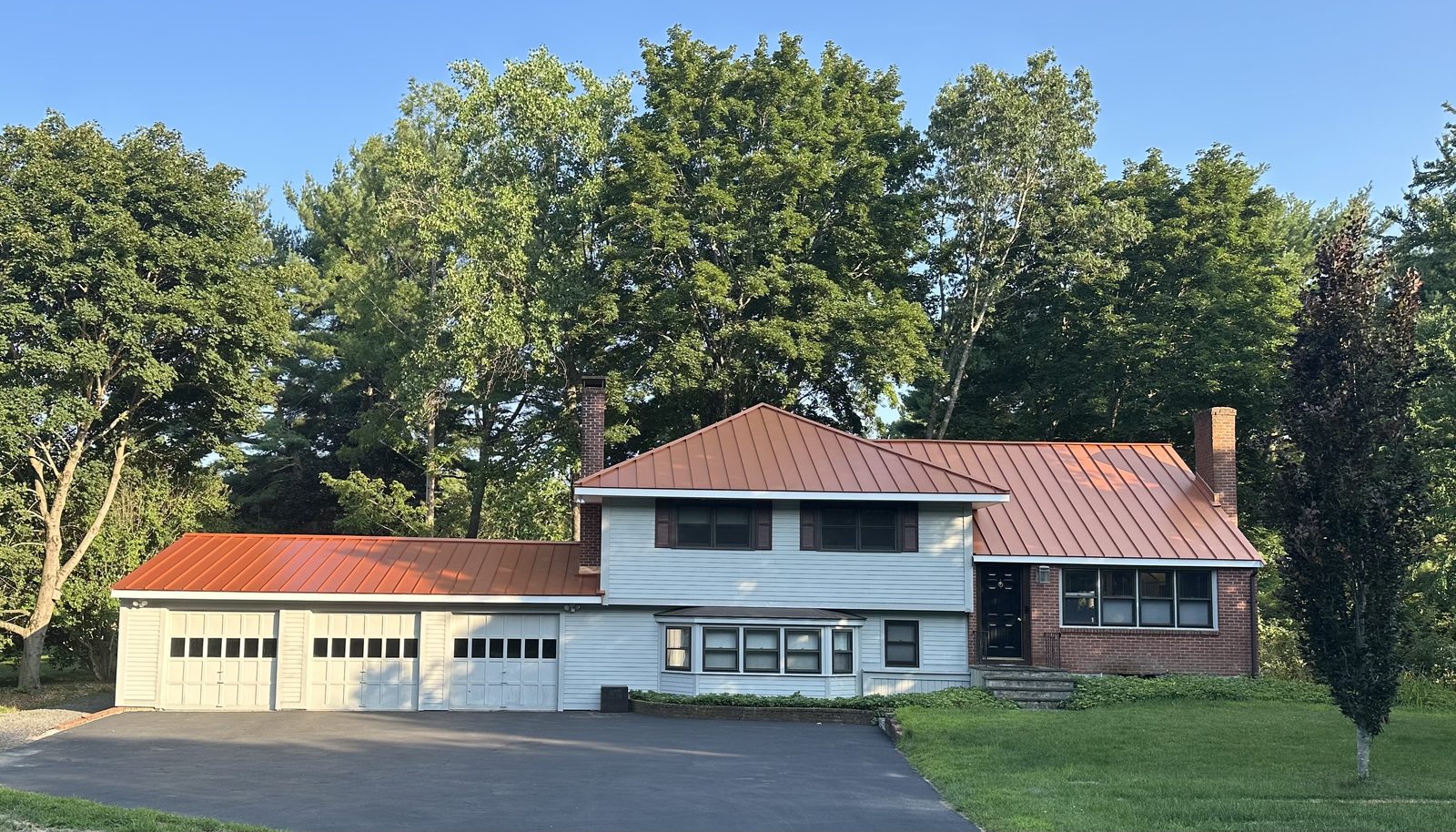 The house from the front